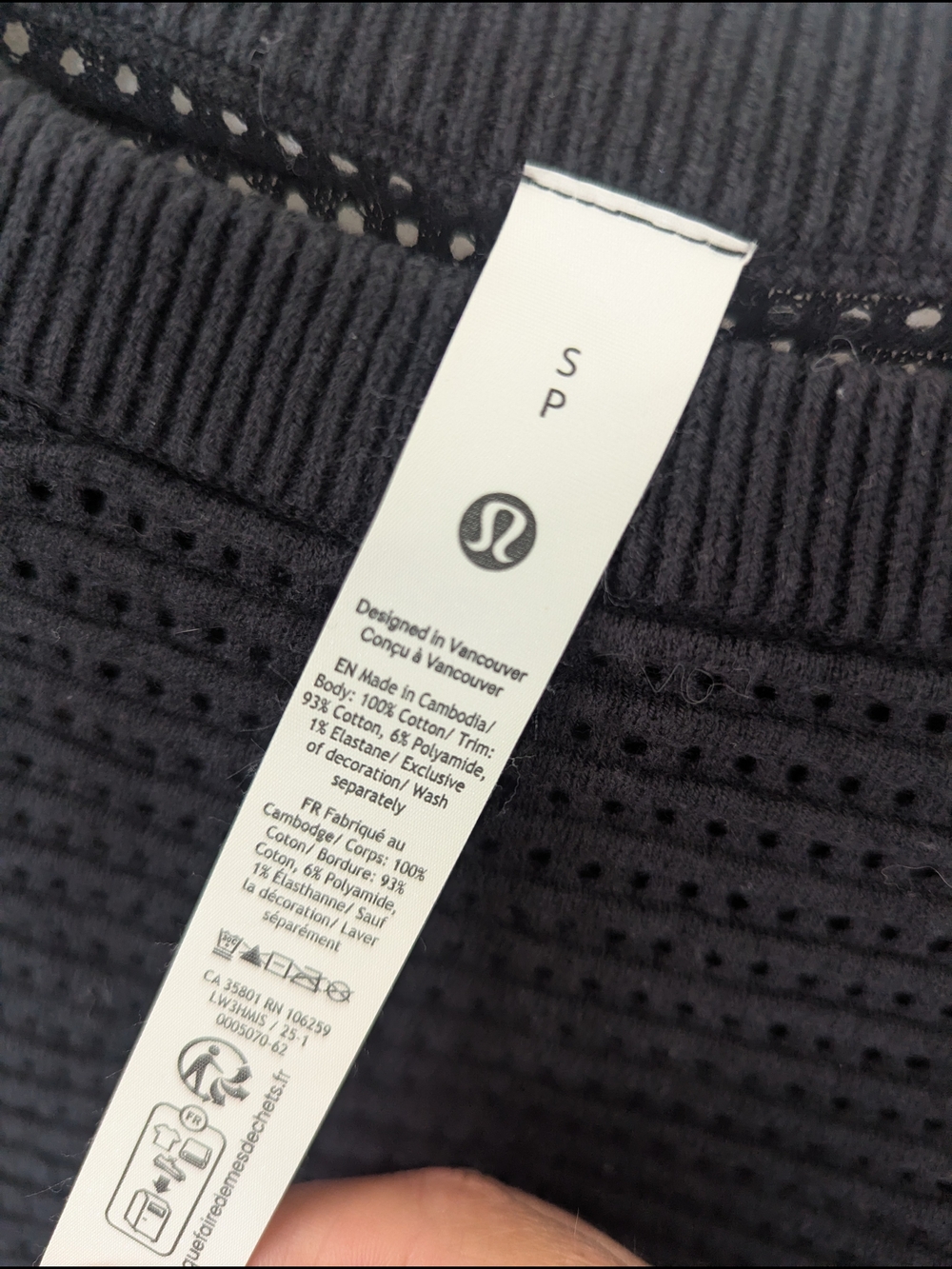 Lululemon Pointelle-Knit Cotton Sweater - Picture 10 of 10
